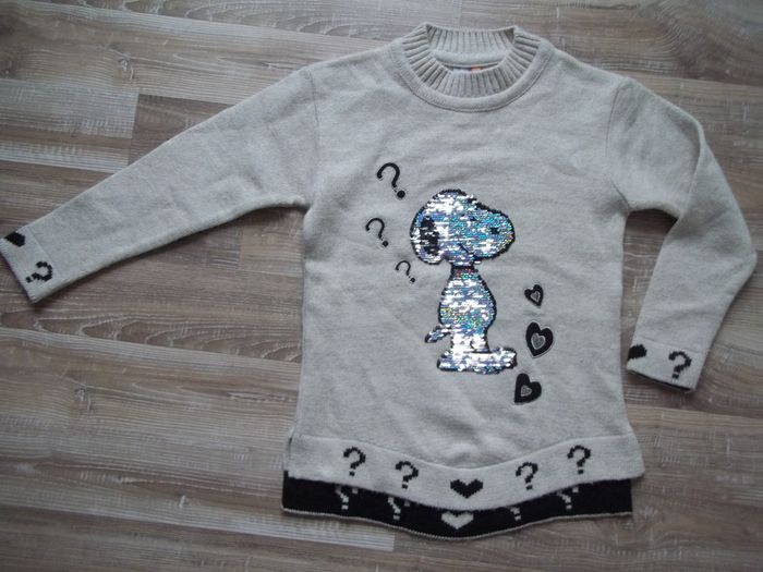 Pull crème Snoopy Karagöz 11/12 ans