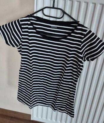 Haut zeeman noir blanc