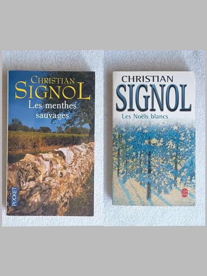 2 livres Les Noëls Blancs / Les menthes sauvages - photo numéro 2