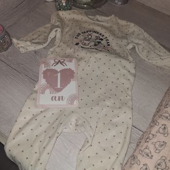 Pyjama velours minnie et daisy 12 mois Disney