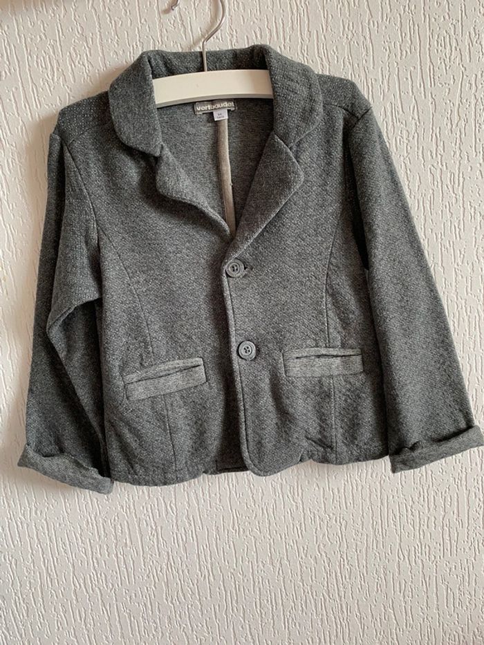 Veste tailleur grise Vertbaudet