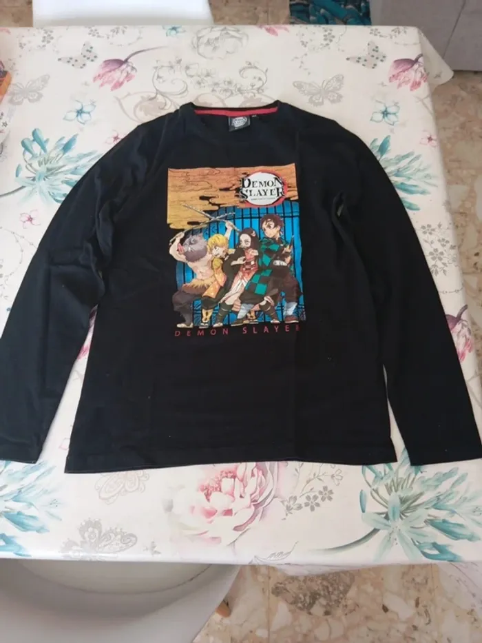 T shirt demon slayer t 14 ans