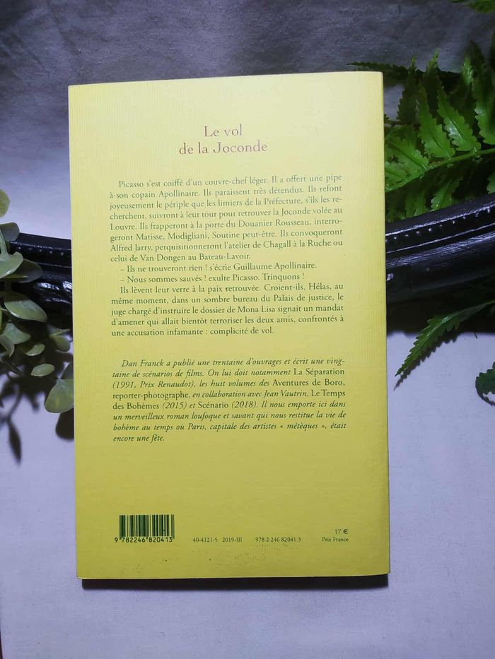 Le vol de la Joconde – Roman - Dan Franck - photo numéro 4