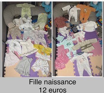 Lot de vêtement bébé