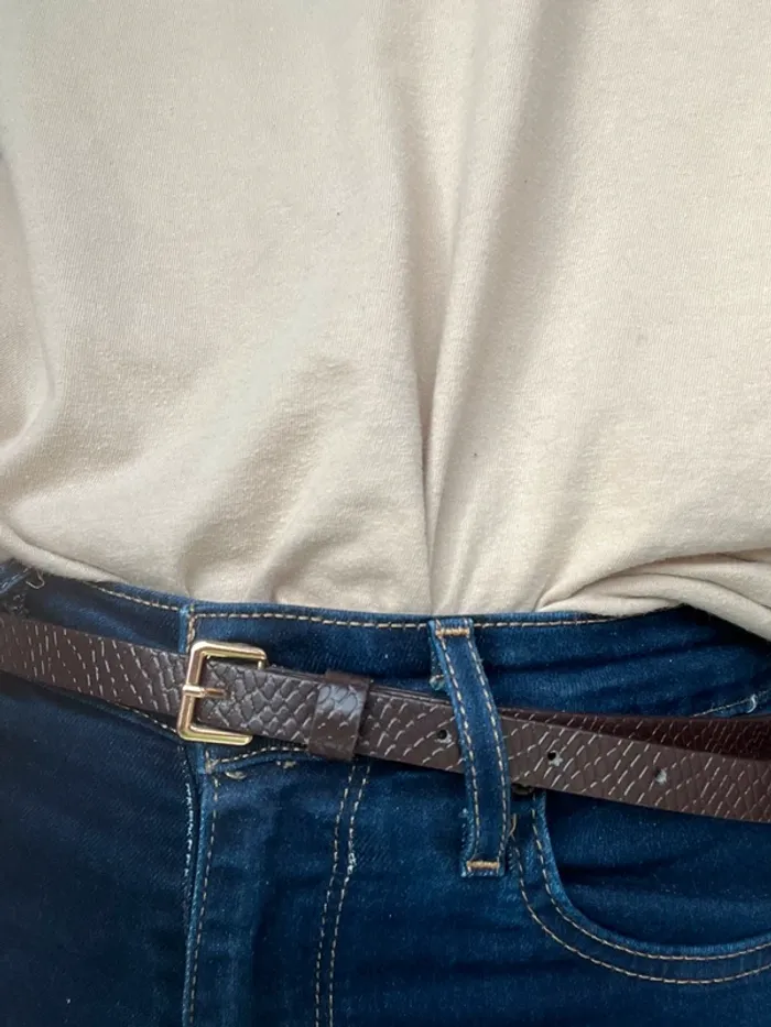 Ceinture marron - photo numéro 3