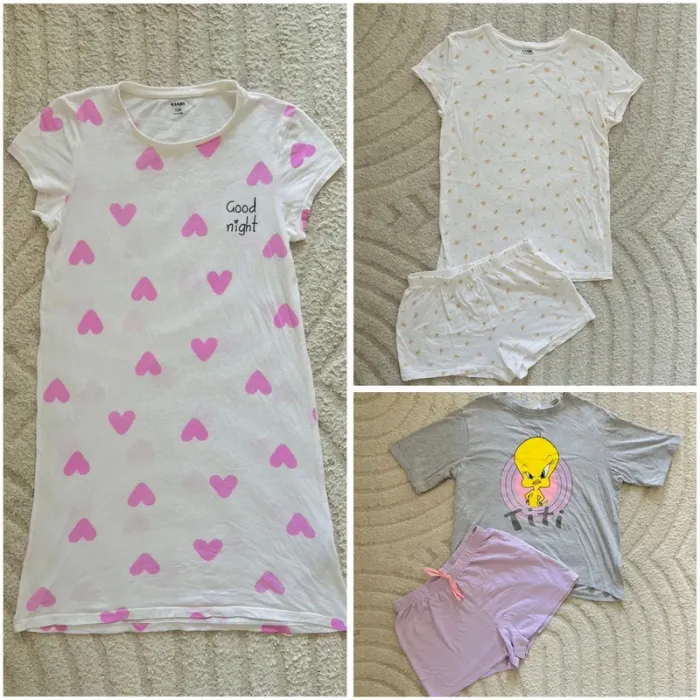 Lot pyjamas fille 12 ans