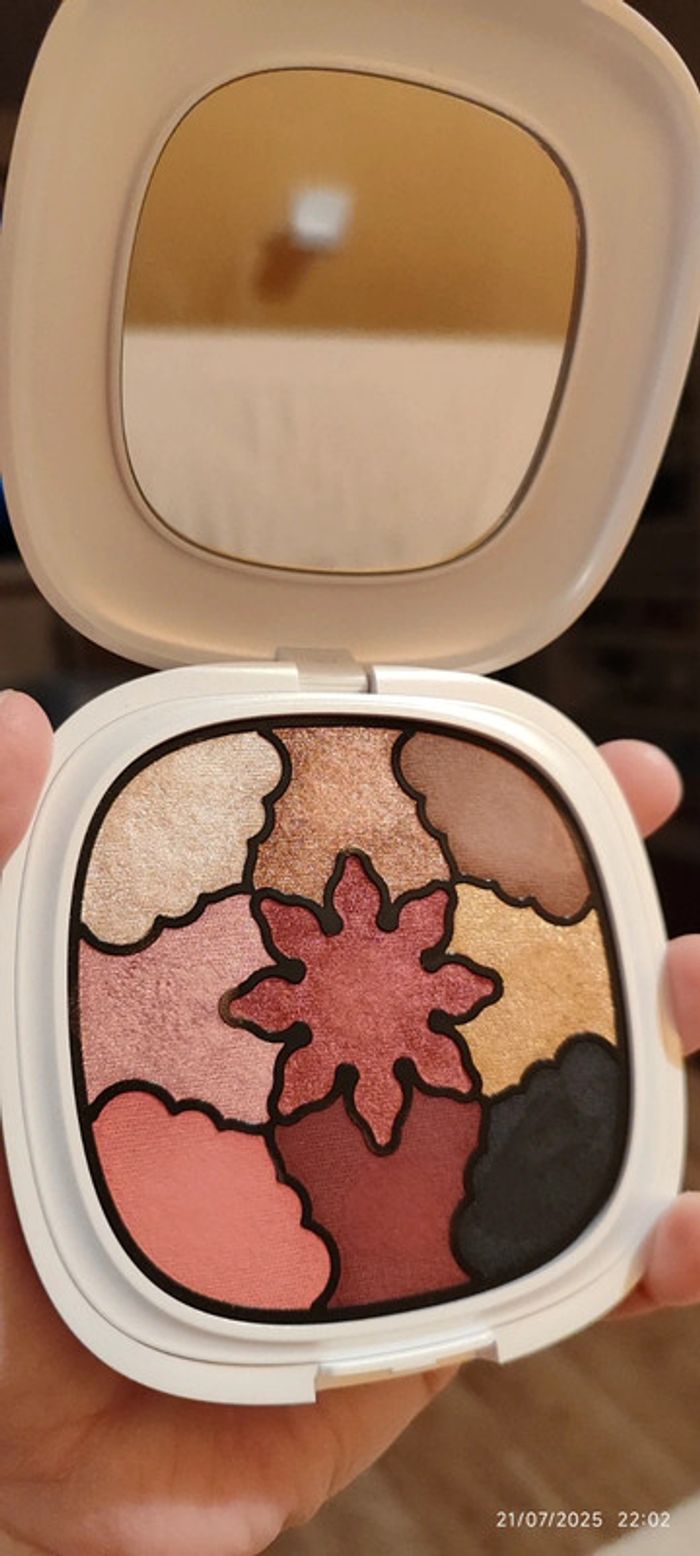 Kiko Milano Maxi Eyeshadow Palette Lost in Amalfi Teinte Bougainville Balcony - photo numéro 7