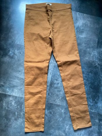 Jegging caramel en parfait état 42 H&M