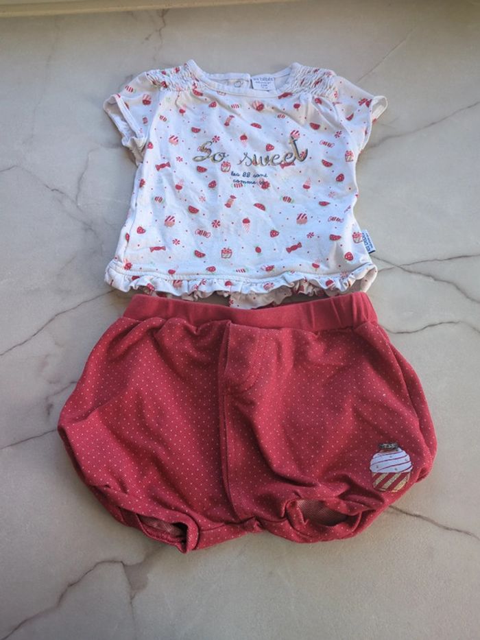 Ensemble short tee shirt