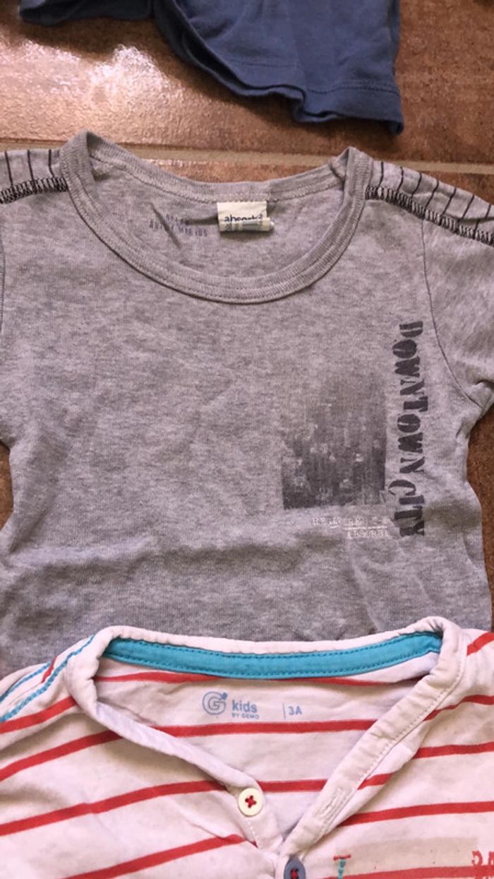Lot tee-shirts 👕 3A (9 pièces) - photo numéro 3