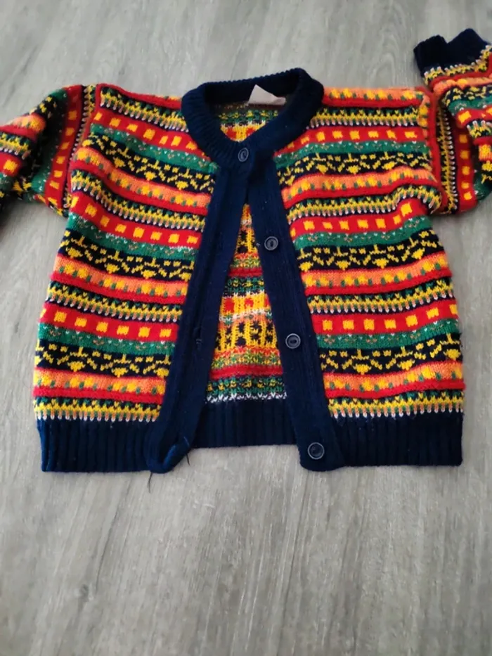 Gilet coloré mixte - photo numéro 2