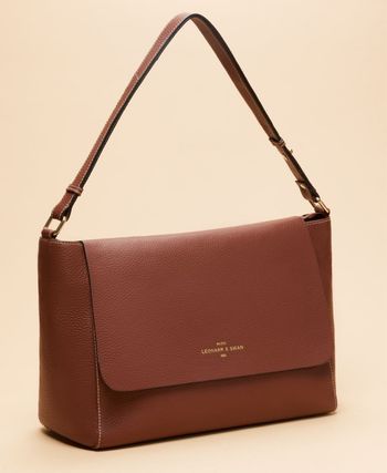 Sac à main de lux Astrid camel