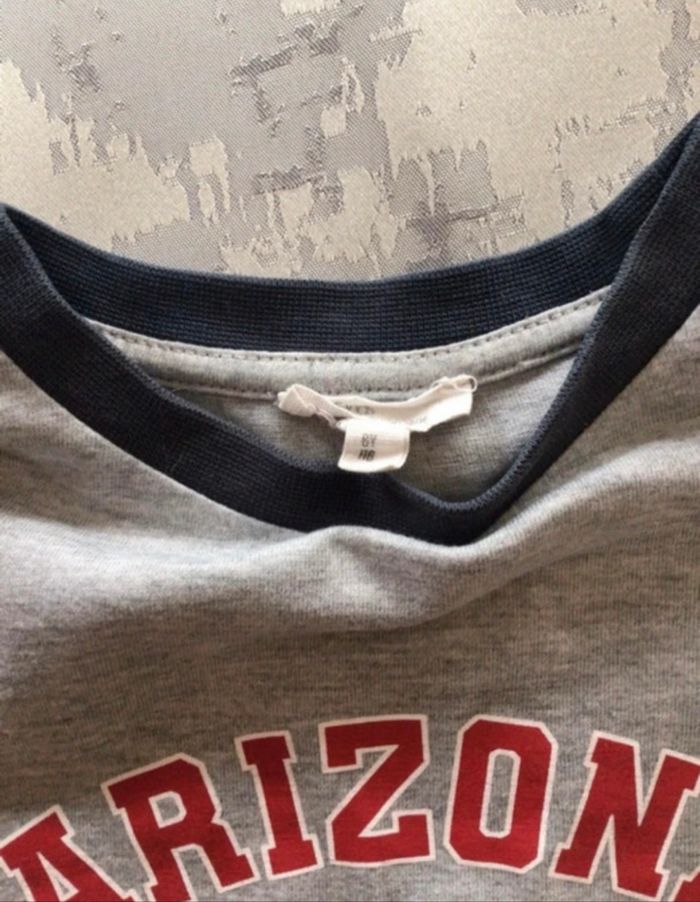 Tee-shirt LC Kids garçon 6 ans gris – TBE - photo numéro 3