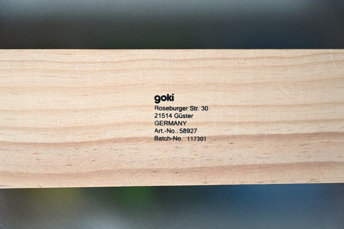 Goki jeu de tri - couleurs et formes géométriques - wooden Montessori style toy - Goki vormenpuzzel - photo numéro 8