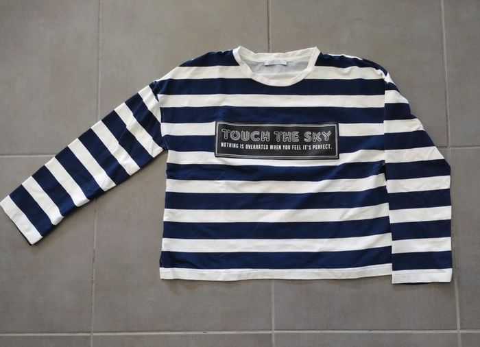 Sweat rayé Zara