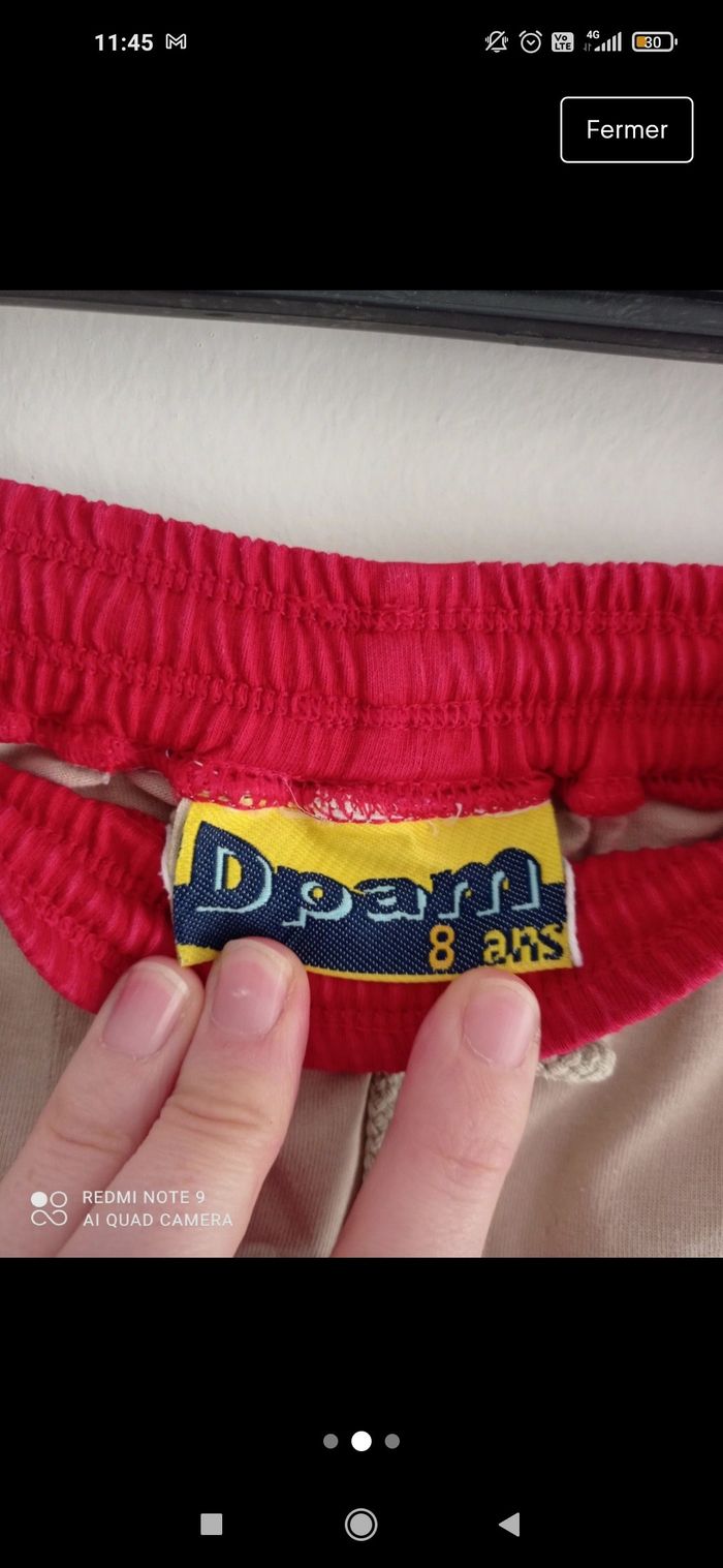 Short dpam 8 ans - photo numéro 2