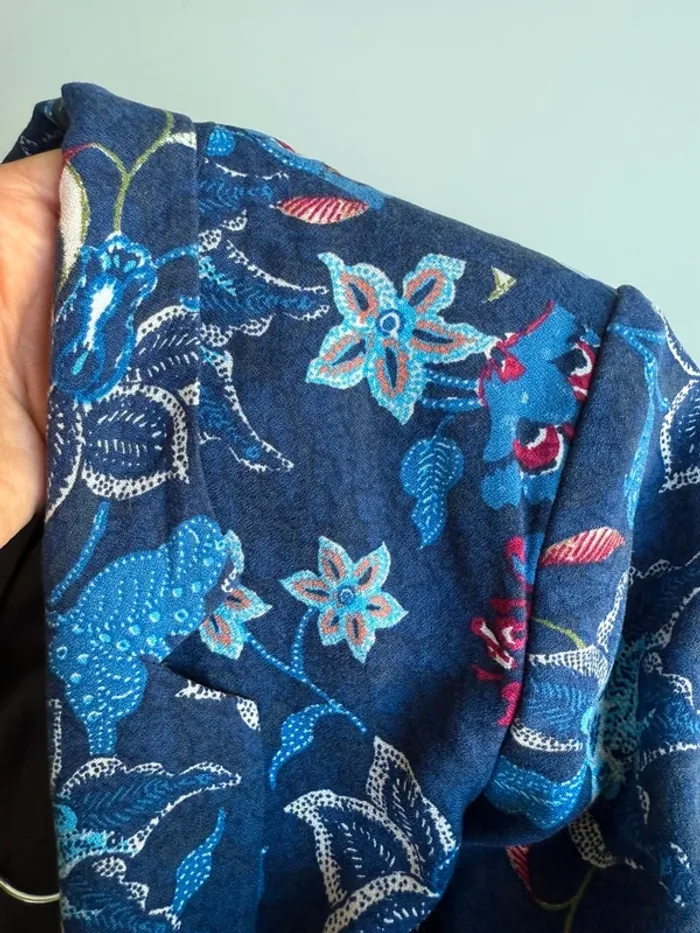 Veste imprimé bleu promod - photo numéro 8