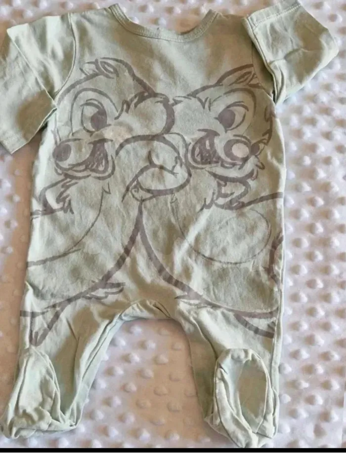 Pyjama léger manches longues Tic et Tac 3 mois