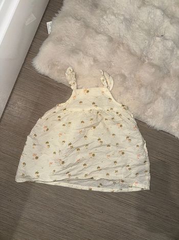 Jolie robe crème été 6 mois tao