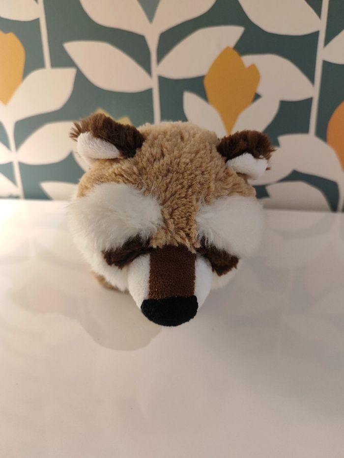 Peluche doudou raton laveur histoire d'ours - photo numéro 5