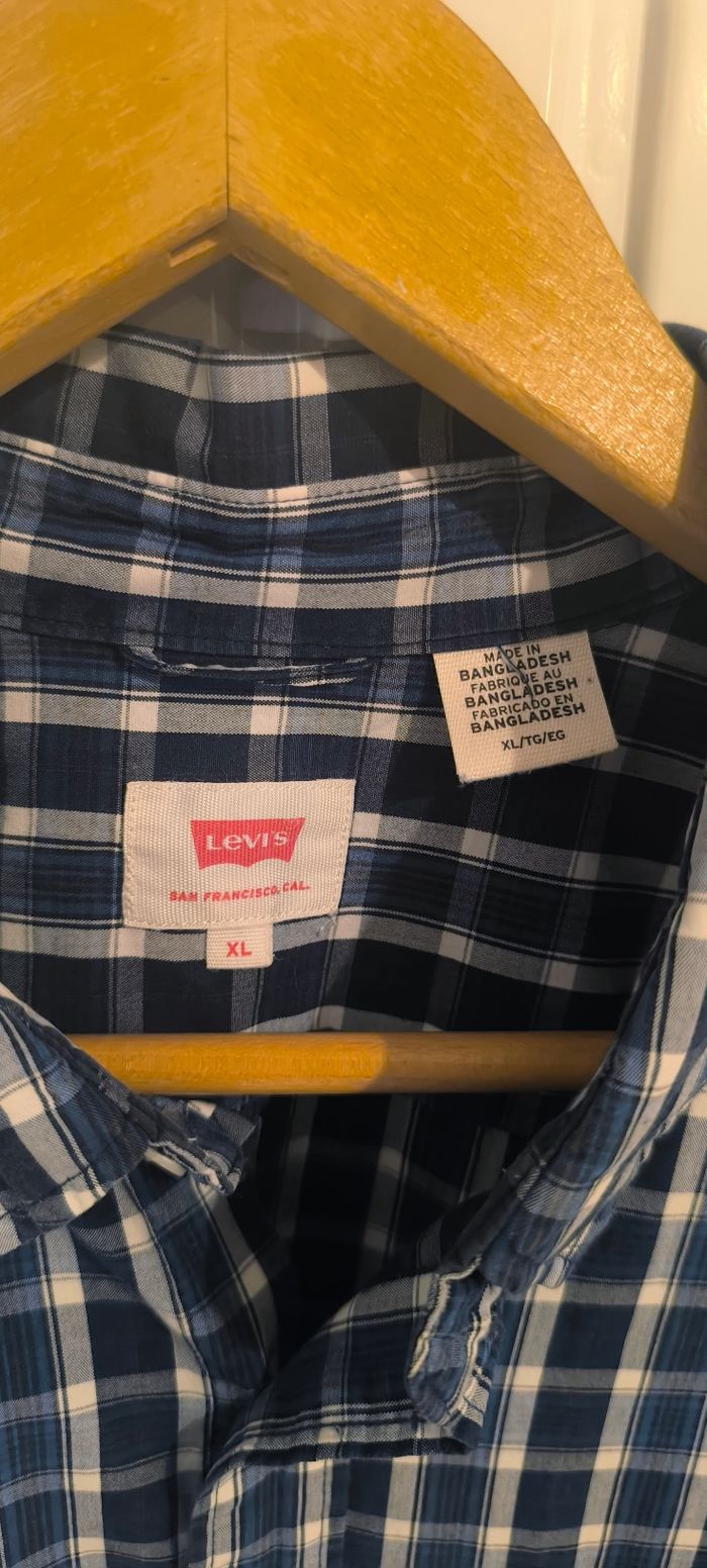chemise homme à carreaux levi's - photo numéro 6