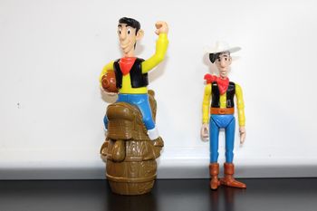 Lucky Luke lot figurines