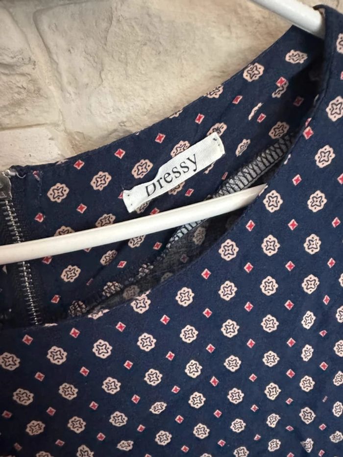 Robe manches 3/4 à motifs - photo numéro 5
