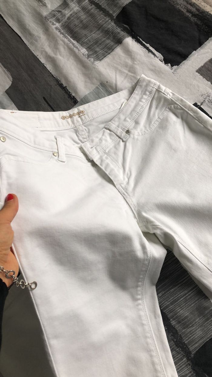 Jeans blanc taille 36 Bonobo jeans neuf sans étiquette - photo numéro 3