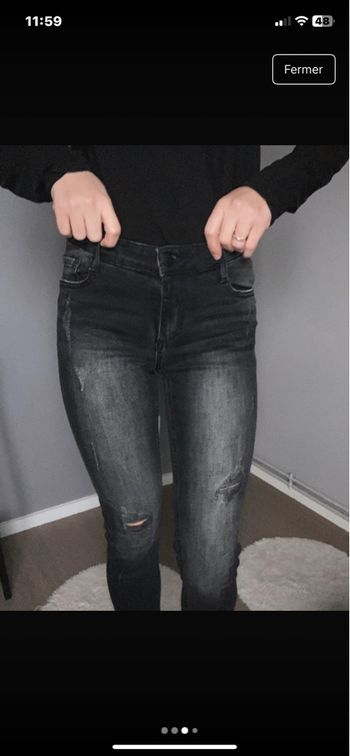 Jean gris Jennyfer taille s