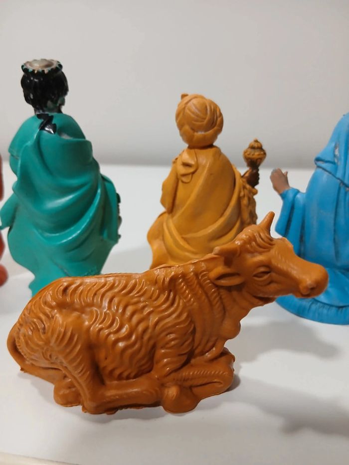 Lot figurines santon crèche années 50 - photo numéro 10