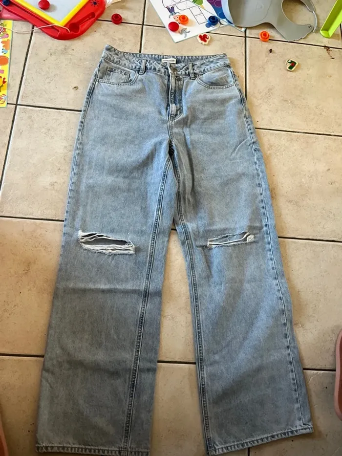 Jean boyfriend femme