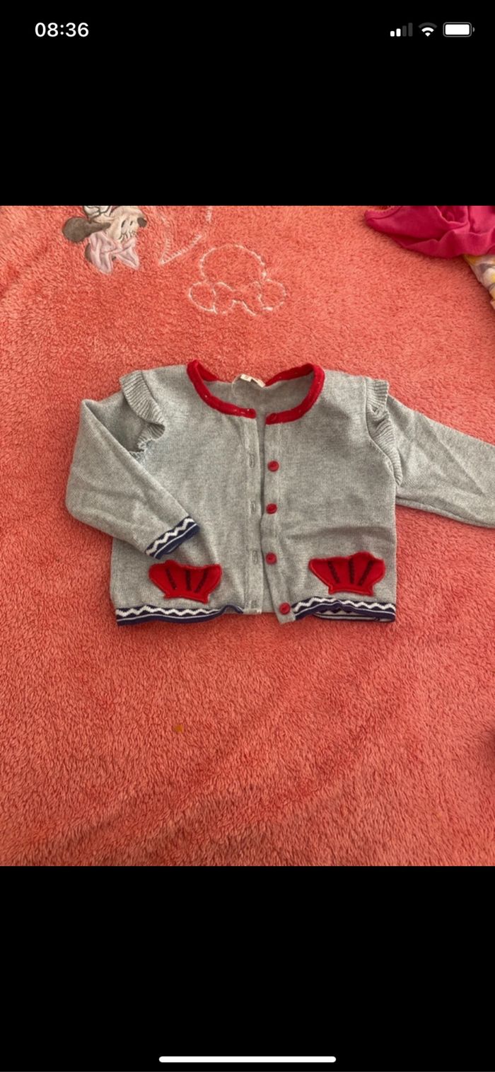 Petit gilet 12 mois catimini - photo numéro 3