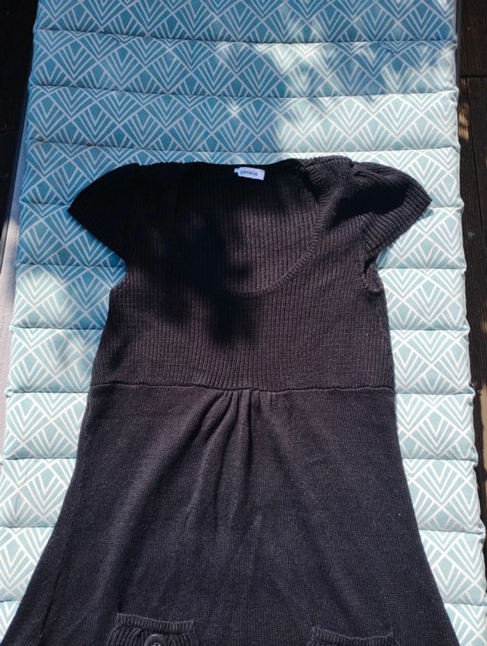 Robe laine manche courte Pimkie noir - photo numéro 4