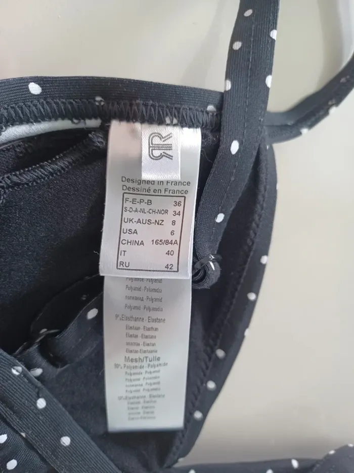 Haut de maillot de bain paddé sans armatures neuf (prix ferme) - photo numéro 6