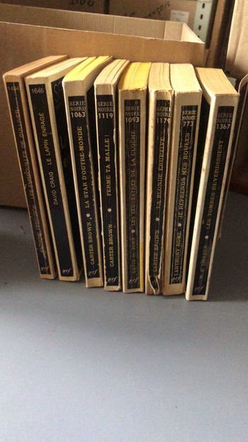 Lot de 8 livres de poches