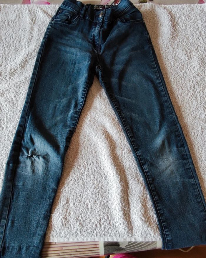 Lot 3 jeans fille 10 ans - photo numéro 5
