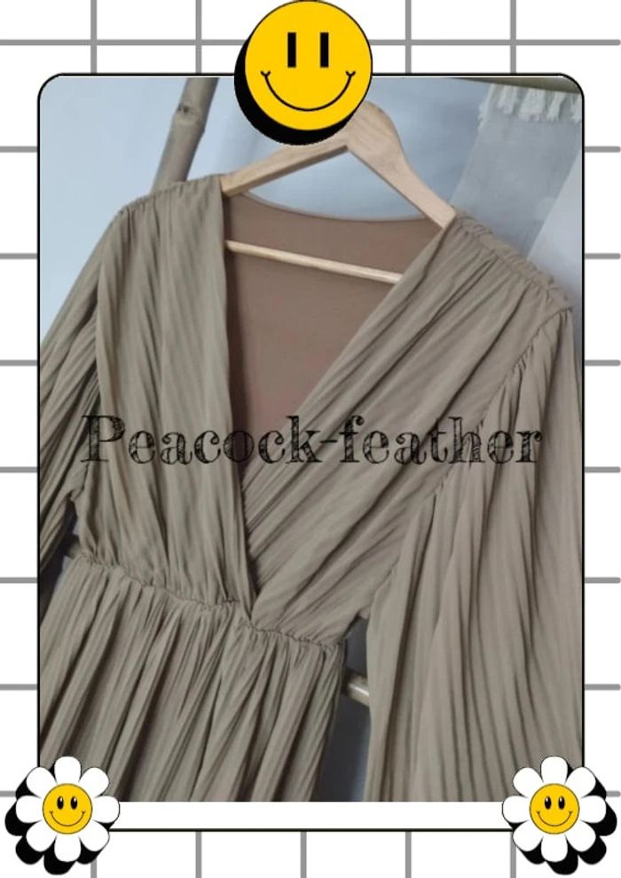 Robe longue beige TU - photo numéro 2