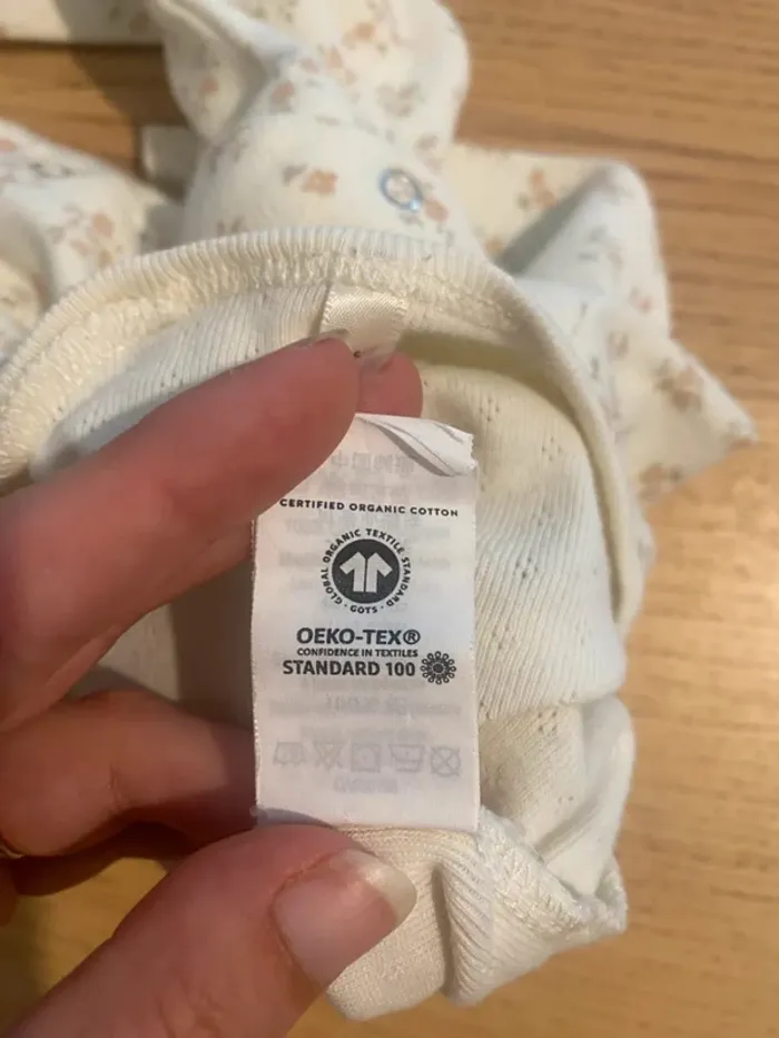 Combinaison pyjama sans pieds Quincy Mae 6 mois - photo numéro 8