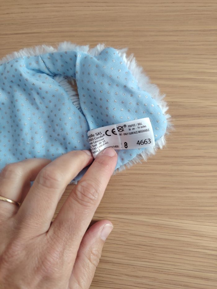 Gilet bleu fausse fourrure - photo numéro 3