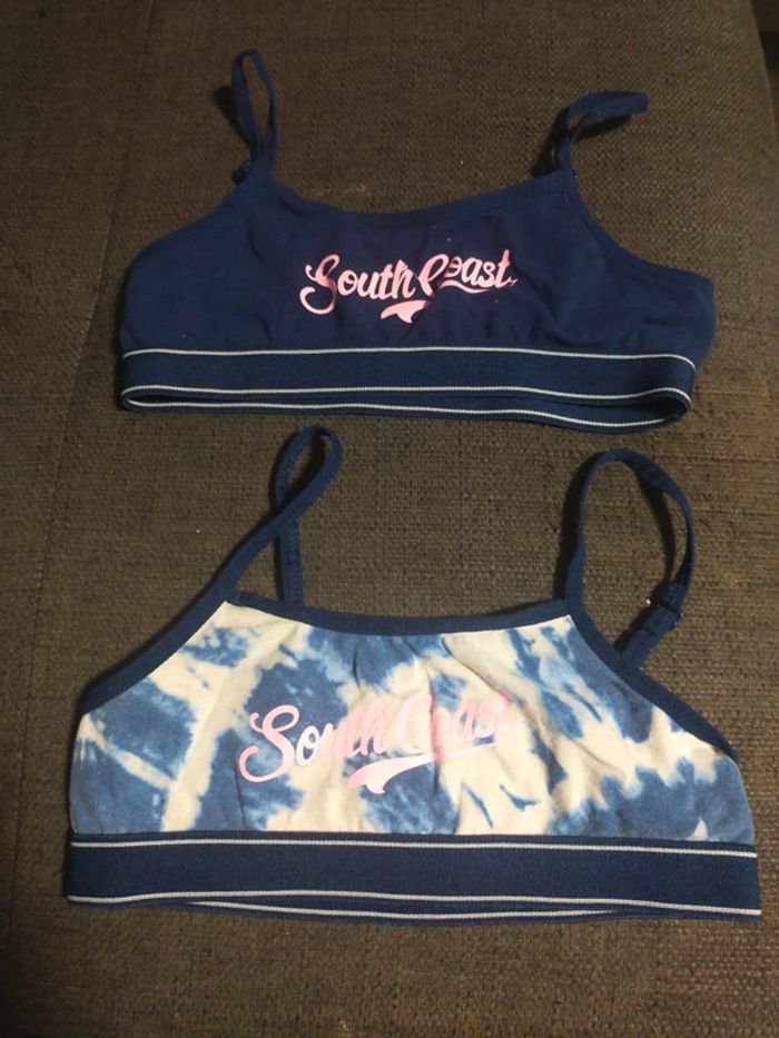 Brassières x 2 Zeeman 9 / 10  ans