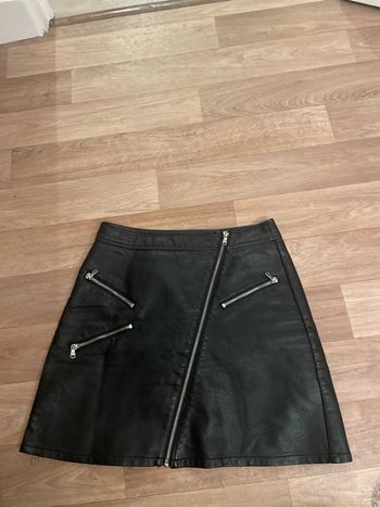 Jupe simili cuir Pimkie