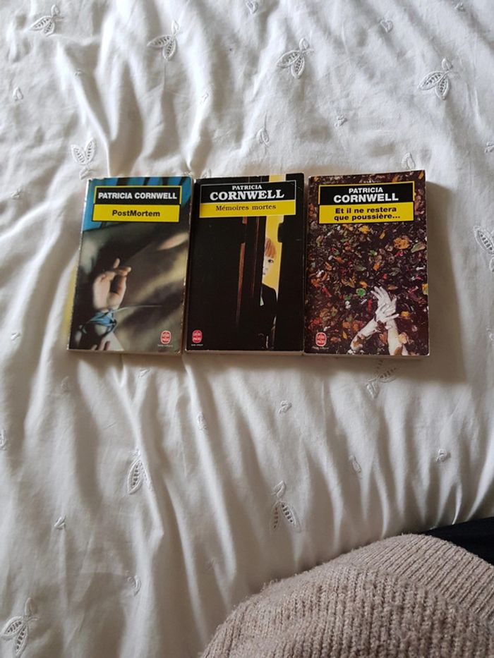 3 premiers tomes de la collection Scarpetta par Cornwell