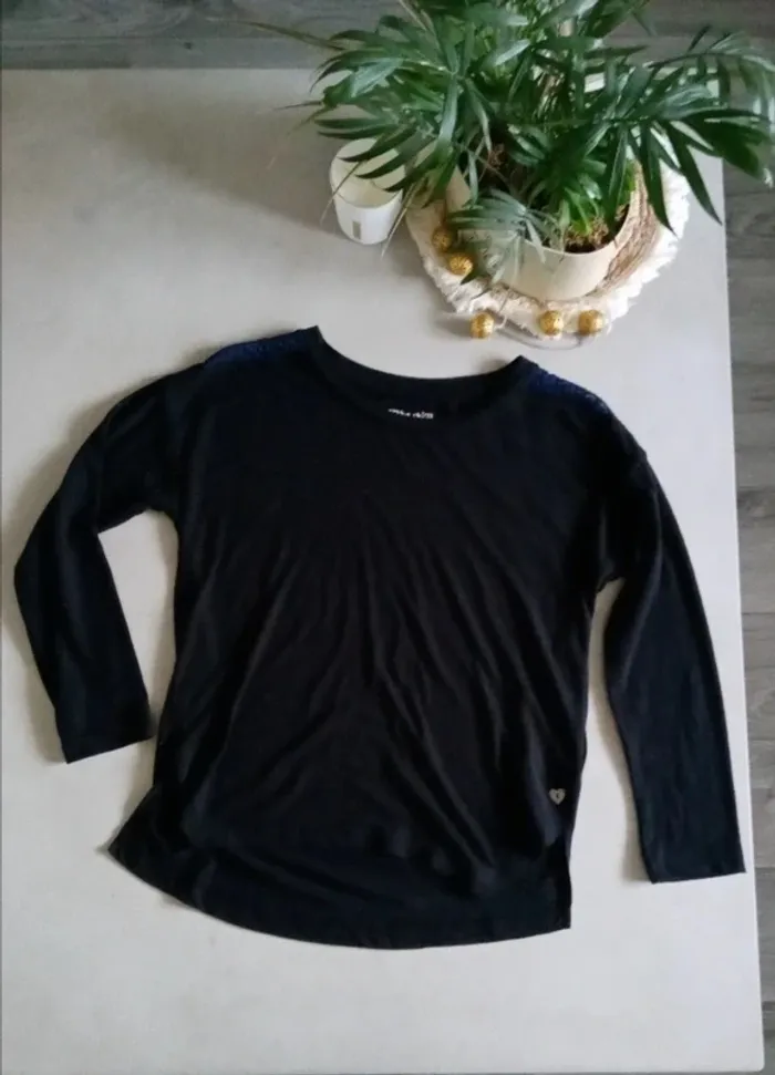 Top noir Teddy Smith 12 ans