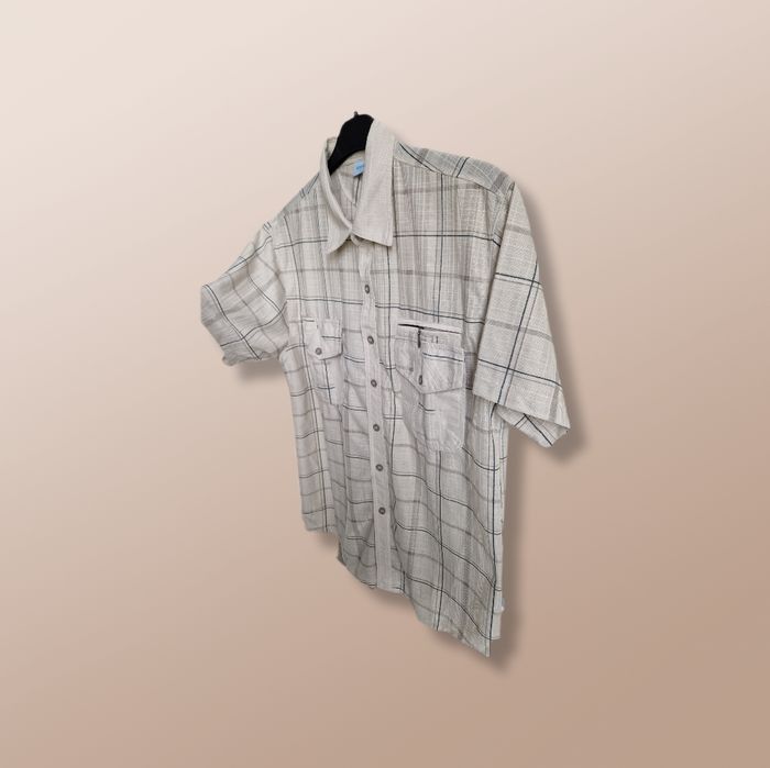 🌸 Chemise à carreaux beige Green-G Taille L 🌸 - photo numéro 4