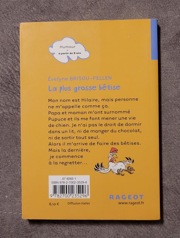 La plus grosse bêtise Evelyne Brisou-Pellen - photo numéro 2