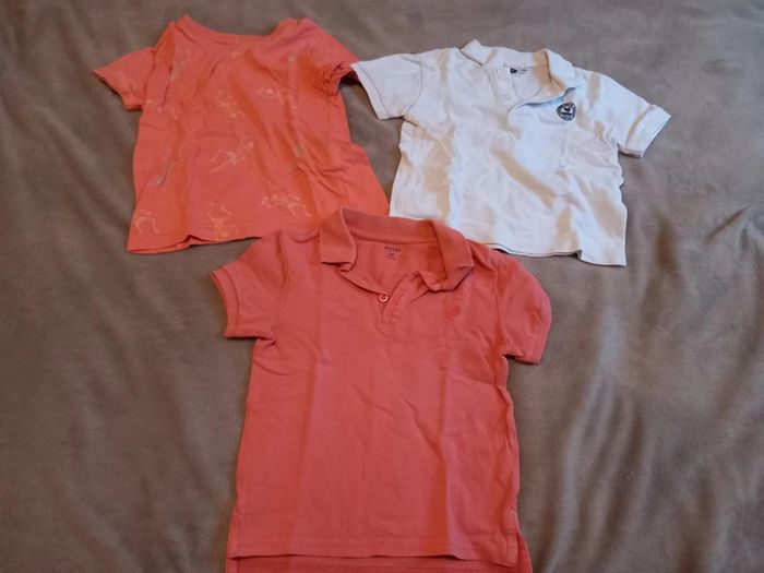 T-Shirts à Manches Courtes Taille 4 ans