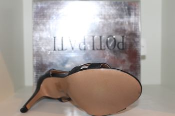 escarpins noirs talons aiguille 39