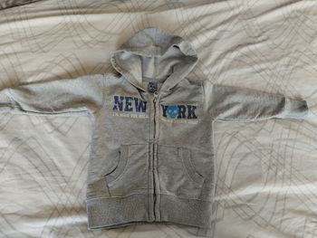 Gilet zippé taille 18 mois