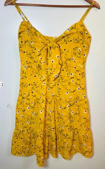 Robe jaune femme taille 40 / SHEIN