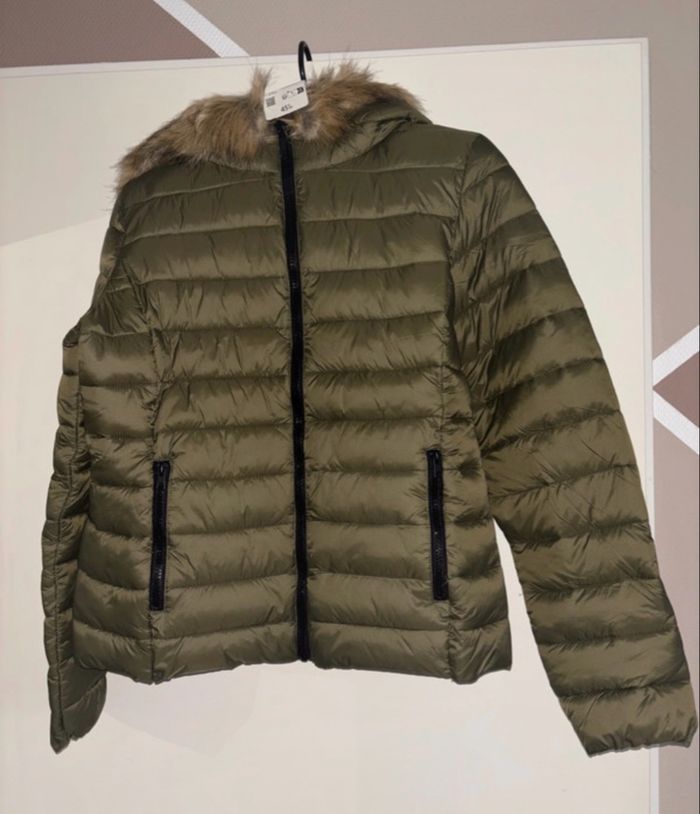 Manteau kaki Jennyfer